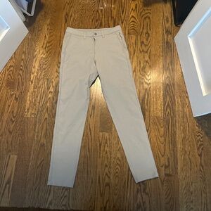 Lululemon ABC Pants Slim Warpstream Light Gray